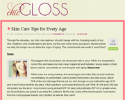 Article: Skin Care Tips for Every Age