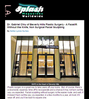 Article: Dr. Gabriel Chiu of Beverly Hills Plastic Surgery – A Facelift Without the Knife, Non Surgical Facial Sculpting