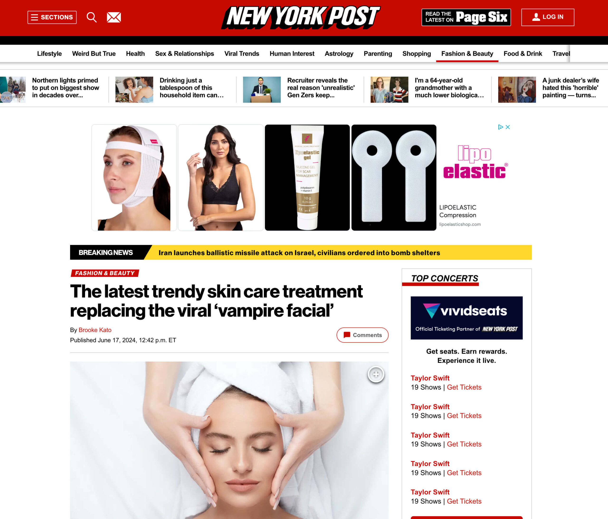 Article: The latest trendy skin care treatment replacing the viral ‘vampire facial’